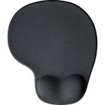 CetKing Ergonomik Bilek Destekli Mouse Pad – Kaymaz Taban, Yumuşak ve Konforlu Bilek Desteği, Uzun Süreli Kullanım Için Rahat Fare Altlığı, Siyah - Altın