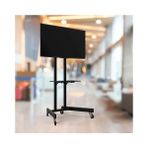 CetKing Ev Tipi Salon,oturma Odası,balkon ve Toplantı Odası Tekerlekli Metal Ayaklı Tv/fuar Standı/ünitesi 40" Inç- 75" Inç
