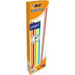 CetKing Evolution Stripes Kurşun Kalem 12'li Kutu,kıymık Oluşturmaz, Çiğnemeye Karşı Dayanıklı, Kolay Açılır
