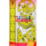 CetKing Fl-05 Esnek Cetvel 5'li Çizim Seti