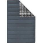 CetKing Flanel Kamp Battaniyesi, Seyahat Yorganı Dış Mekan Hafif Kompakt Outdoor Kamp Çadır Karavan Malzemeleri Battaniye 215-150 cm Antrasit
