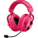 CetKing G Pro x 2 Lıghtspeed Kablosuz Oyuncu Kulaklığı, Çıkarılabilir Boom Mikrofon, 50 mm Grafen Sürücüler, Dts:x Headphone 2.0, 7.1 Surround, Bluetooth/usb/3.5 mm Aux, Pc, Ps5, Ps4, Switch, Pembe