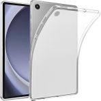 CetKing Galaxy Tab A9 Şeffaf Kılıf Silikon Tablet Kılıfı Ultra Ince Buzlu Şeffaf Kılıf (Tab A9)