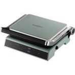 CetKing Gem Retro Dijital Izgara & Tost Makinesi – 2000 W, 290×212 Mm, LCD Dokunmatik Kontrol | Mint Yeşil