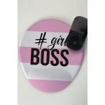 CetKing Girl Boss Tasarımlı Mousepad Mouse Pad - Altın