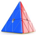 CetKing Go Pyraminx Küp Hız Piramit Çıkartmasız Zeka Küp Türkiye Resmi Satıcısı (Gan Üretimidir)