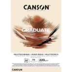 CetKing Graduate Mix Not Defteri, A5, 30 Saat, Orta Incelikte, 220 G