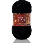 CetKing Han Kadife 100GR 95MT El Örgü Ipi (Siyah)