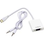 CetKing HDMI To VGA Ses Destekli Çevirici Dönüştürücü Adaptör