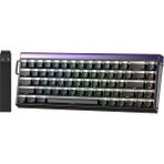 CetKing Hero 68 He Manyetik Klavye Rapid Trigger Jade King Switch 8000Hz Rgb Neon Tkl Hot Swap Oyuncu Klavyesi Siyah