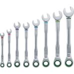 CetKing Home And Garden Cırcırlı Kombine Anahtar Seti 8 Parça