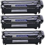 CetKing Hp Uyumlu 1015-1018 12A (Q2612A) Siyah Muadil Lazer Toner (3 Adet)