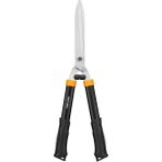 CetKing HS21 Çit Budama Makinesi, Çit ve Çalıları Budamak Için, Uzunluk 59 Cm, Sertleştirilmiş Çelik Bıçaklar/yumuşak Dokunuşlu Plastik Sap, Siyah/turuncu, Düz, 1026827