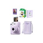 CetKing Instax Mini 12 Fotoğraf MAKINESI-20LI Film-Büzgülü KILIF-64LÜ Albüm ve Mıknatıslı Çerçeve Seti 1