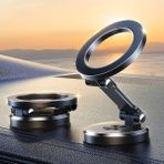 CetKing iPhone 16/16 Pro Max Magsafe Araç Montajı, [tüm Metal ve 360° Ayarlama] N55 Güçlü Mıknatıslı Araba Için Manyetik Telefon Tutucu, iPhone 16 15 14 13 12 ve Magsafe Kılıf ve Tüm Telefonlar Için