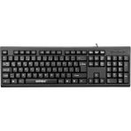 CetKing KB-871U USB Q Standart Klavye 9581103, Kablolu, 56.5 x 20 x 4 Cm, Siyah