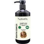 CetKing Keratin Kompleks Düzleştirici Şampuan 600ML - Pürüzsüz ve Parlak Saçlar Için