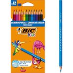 CetKing Kids Tropicolors Kuru Boya Kalemi 12 Renk, Kıymık Oluşturmaz, Ağaç Kesilmeden Üretilmiştir, Çiğnemeye Dayanıklı