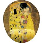 CetKing Klimt Kiss Bilek Destekli Mouse Pad - Altın