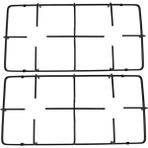 CetKing Kumtel & Luxell Ocak Izgarası 2 Adet - 45 x 22.5 cm