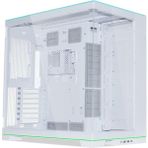 CetKing Li O11D Evo Rgb Bilgisayar Kasası, Entegre Rgb Aydınlatma, 455 mm Gpu Içermez, 420 Mm'ye Kadar Radyatör, Çelik, Alüminyum, Sertleştirilmiş Cam, Beyaz