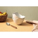 CetKing Lotus Beyaz 2li Kase 16CM