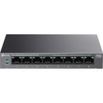 CetKing LS108GP | 8-Port Gigabit Poe+ Switch | 62W Poe Bütçesi, 250M Iletim, Tak ve Çalıştır | Fansız, Sessiz Metal Kasa | Ip Kamera & Ap Uyumlu Ağ Anahtarı