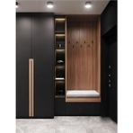 CetKing Mat Siyah Mobilya Dolap Kaplama Folyosu 61 cm x 1 Metre