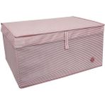 CetKing Mega Plus Jumbo Boy Katlanır Kumaş Saklama Kutusu 70X41X30 Çok Amaçlı Kapaklı Kutu Hurç Sandık