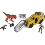 CetKing Mei Dino Valley Sesli ve Işıklı Dinozor Avcısı Oyun Seti