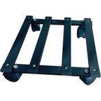 CetKing Metal Tasarım Tekerlekli Saksı Altlığı 30 cm Taşınabilir Hareketli Saksılık Damacana Altlığı