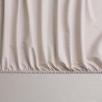 CetKing Mix&match Pamuk Saten Queen Size Lastikli Çarşaf Taş