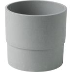 CetKing Nypon Bitki Saksısı, 12 Cm, Açık Hava Gri