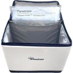 CetKing PF15 Thermo-Pure® Teknolojisi ile Elektriksiz&buzsuz Hızlı Soğutma / 16 Saat Soğuk Muhafaza Katlanır Outdoor Kamp Piknik Termal Termos Buzluk Soğutucu Çanta + 6 Adet Thermo-Pure® Jel Paket