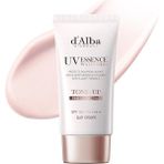 CetKing Piedmont | Italyan Beyaz Trüf Waterfull Tone-Up Sunscreen, Saf ve Vegan Hibrit Pembe Renkli Nemlendirici Krem, Parlak ve Açıcı Güneş Koruması