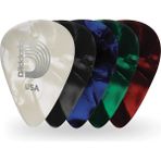 CetKing Planet Waves 1cap7-10 Kürek Inci Selüloit Çeşitleri Inci (Kırmızı, Yeşil, Mavi, Siyah, Beyaz) Standart Şekil Ekstra Ağır