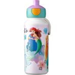 CetKing - Pop-Up Campus Içecek Şişesi, Su Şişesi, Okul Için Sızdırmaz Şişe, Tekrar Kullanılabilir, Bpa Içermez ve Bulaşık Makinesinde Yıkanabilir, 400 Ml, Disney Princess