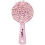 CetKing Pro 3D Flexi Kontrol Açma Tarama Saç Fırçası Pembe - 40