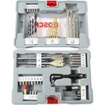 CetKing Professional Accessories 49 Parça Uç ve Matkap Ucu Premium X-Line Seti (Beton Matkap Ucu, Fayans Matkabı, Evrensel Tutucu, Derinlik Durdurucu, Uç El Tornavidası, Sağlam Çanta Içinde, Aksesuar