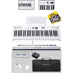 CetKing PS4000WH Tuş Hassasiyetli 61 Tuşlu Org Bluetooth USB Midi Metod (Sustain Pedalı Çanta)
