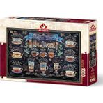 CetKing Puzzle Kahve Zamanı 1000 Parça Puzzle