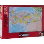CetKing Puzzle - Türkiye Siyasi Haritası / 260 Parça Puzzle, #3269