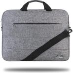 CetKing Romeo Serisi TL2004 15.6 Inch Uyumlu Su Geçirmez Kumaş, Notebook, Laptop , El Çantası- Gri