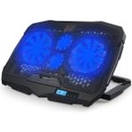 Cetking S18 Yükseklik Ayarlı 4 Led Fanlı Ayarlanabilir Laptop Soğutucu Notebook Standı