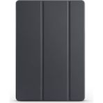 CetKing Samsung Galaxy Tab S10 Fe Plus / 13.1" Inç ile Uyumlu Tablet Kılıfı Smart Cover Uyku Modlu Standlı Arkası Sert Şeffaf Kapak - Siyah