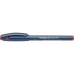 CetKing Schreibgeräte Topball 857 Tükenmez Kalem, Sağlam Metal Uçlu, 0,6, Kırmızı