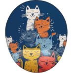 CetKing Sevimli Kediler Mouse Pad - Altın