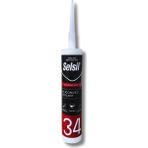 CetKing Silikonize Mastik Beyaz 450GR