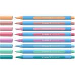 CetKing Slider Edge Pastel Xb Tükenmez Kalem (Üç Köşeli Kalem Çizgi Genişliği Xb) 8 Adet, Çeşitli
