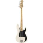 CetKing Standard Precision Bass Olympic White - Maple Bas Gitar